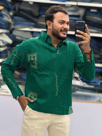 Embroidered Kurta Shirt