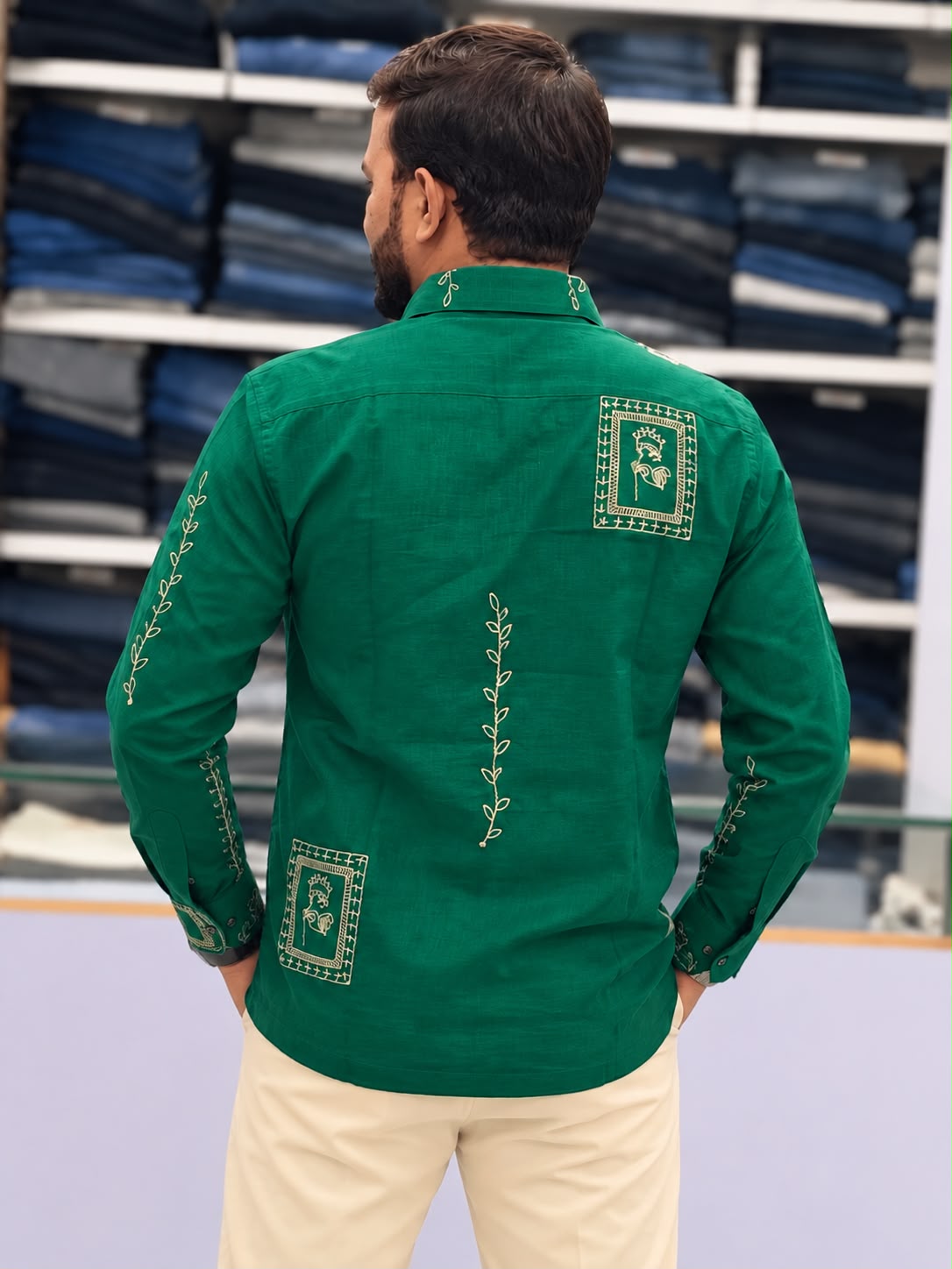 Embroidered Kurta Shirt