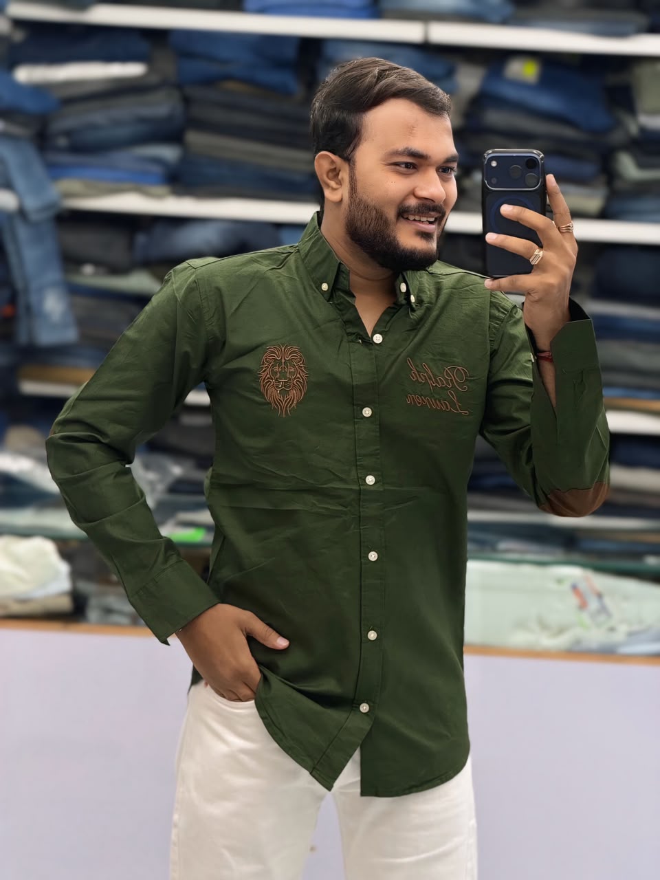 ELBOW PATCH SHIRT