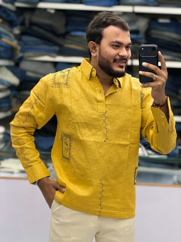Embroidered Kurta Shirt
