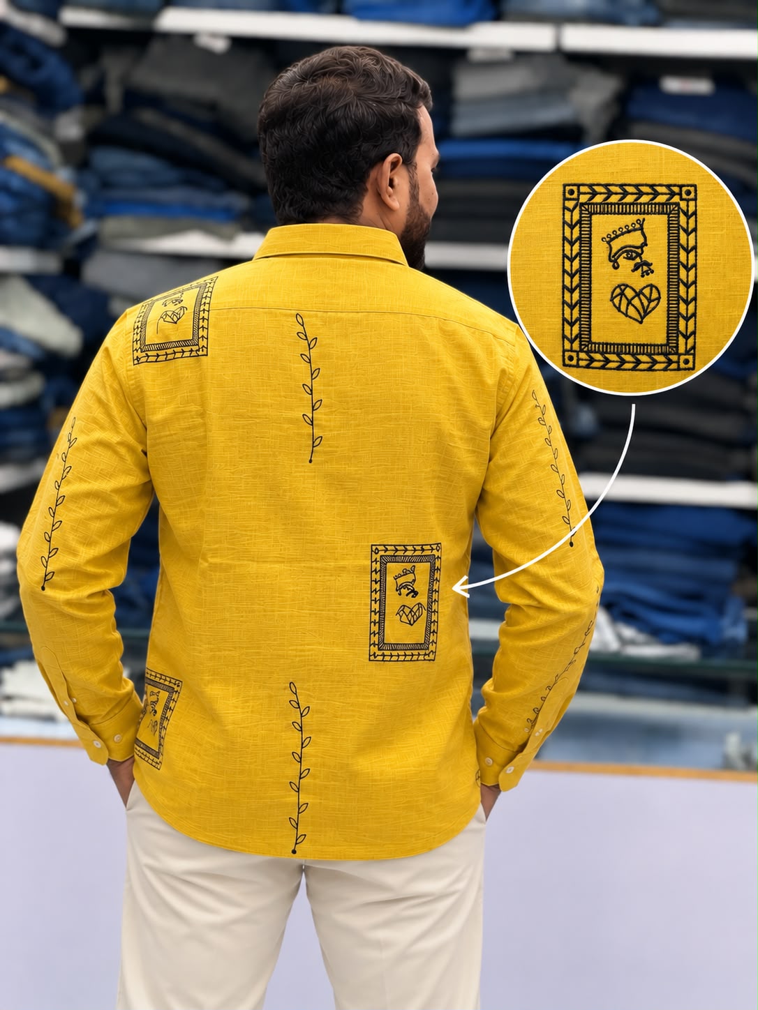 Embroidered Kurta Shirt