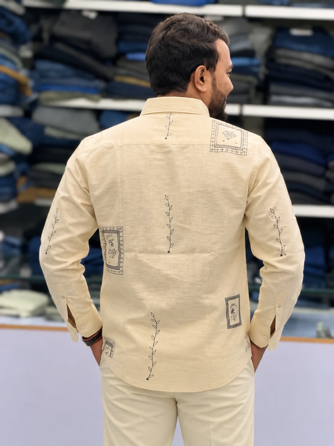 Embroidered Kurta Shirt