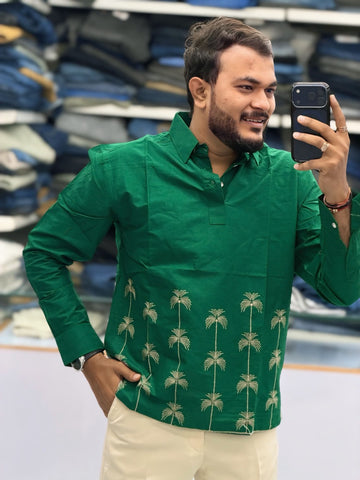 Embroidered Kurta Shirt