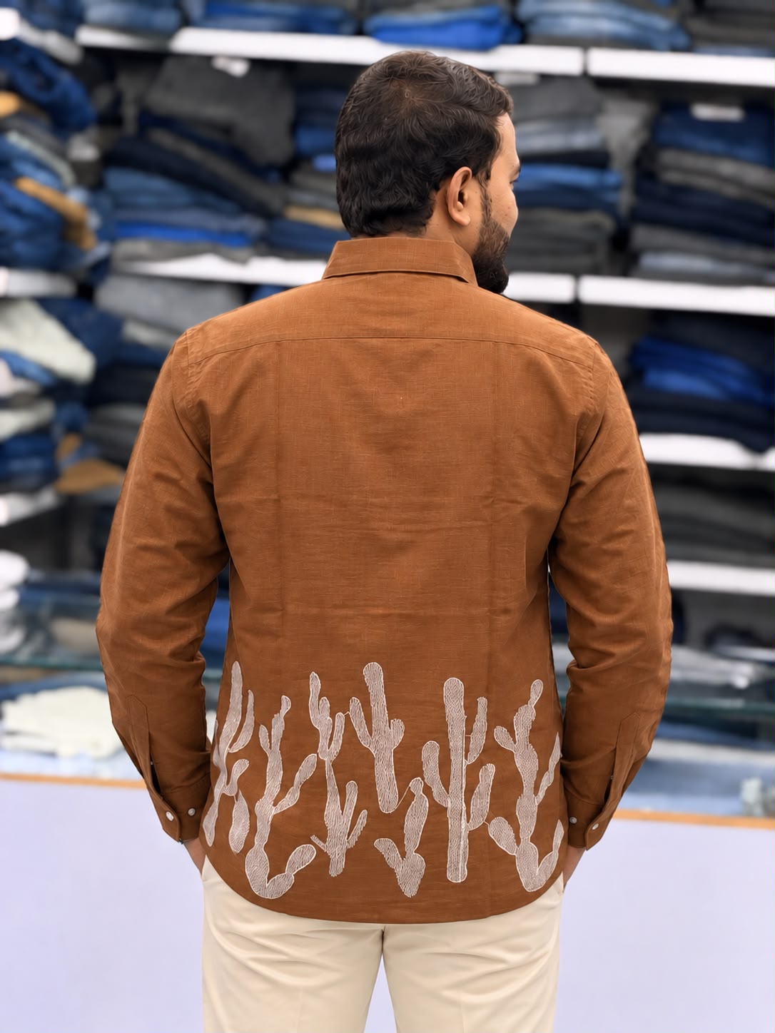 Embroidered Kurta Shirt