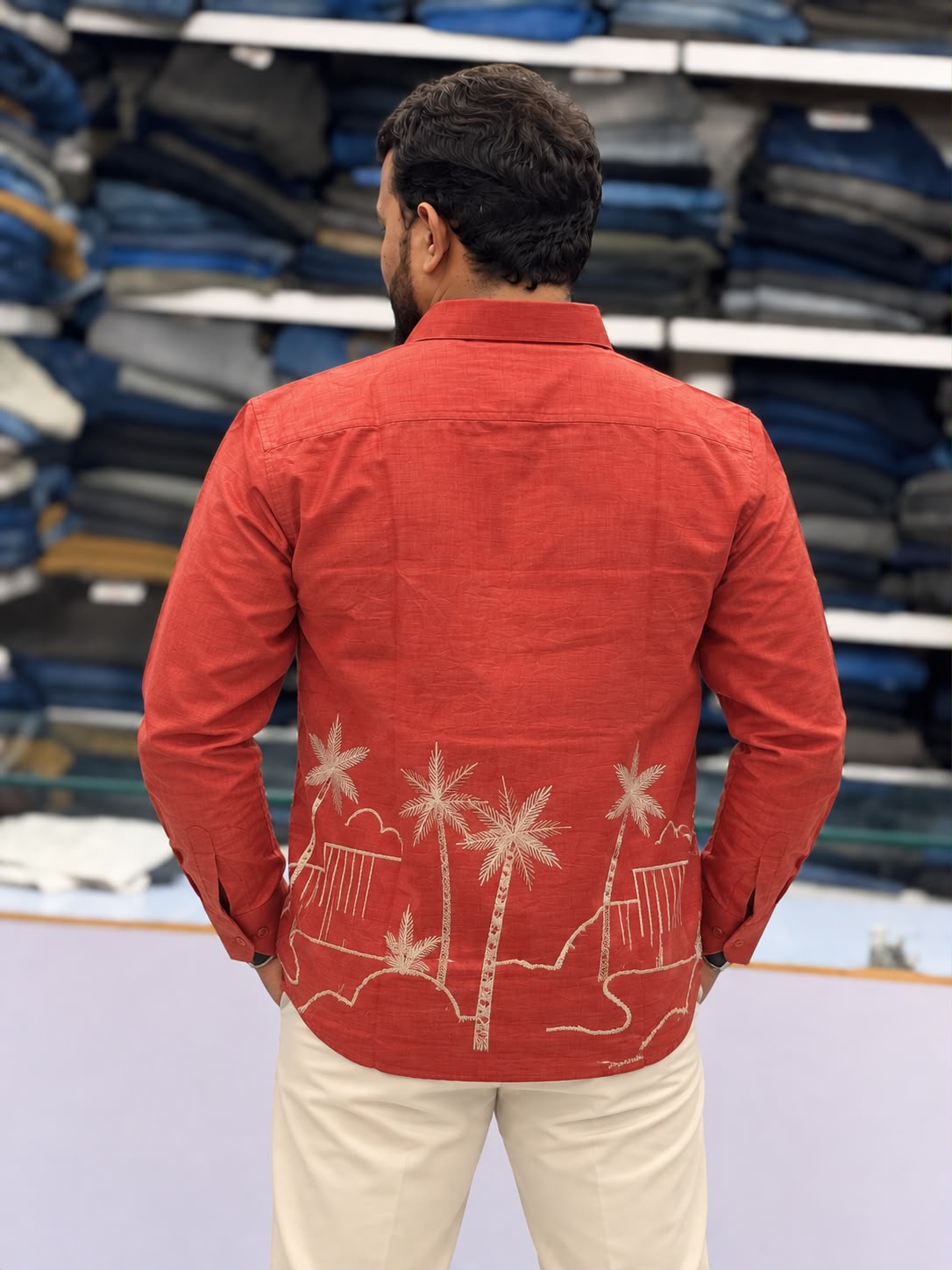 Embroidered Kurta Shirt