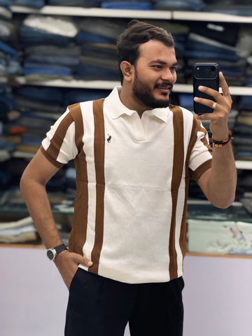 PREMIUM POLO KNITS T-SHIRT 👕✨