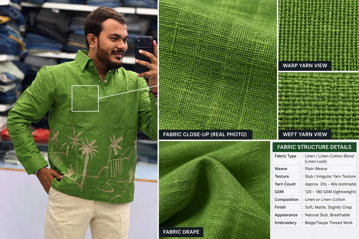 Embroidered Kurta Shirt