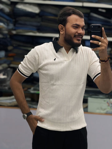 PREMIUM POLO KNITS T-SHIRT 👕✨