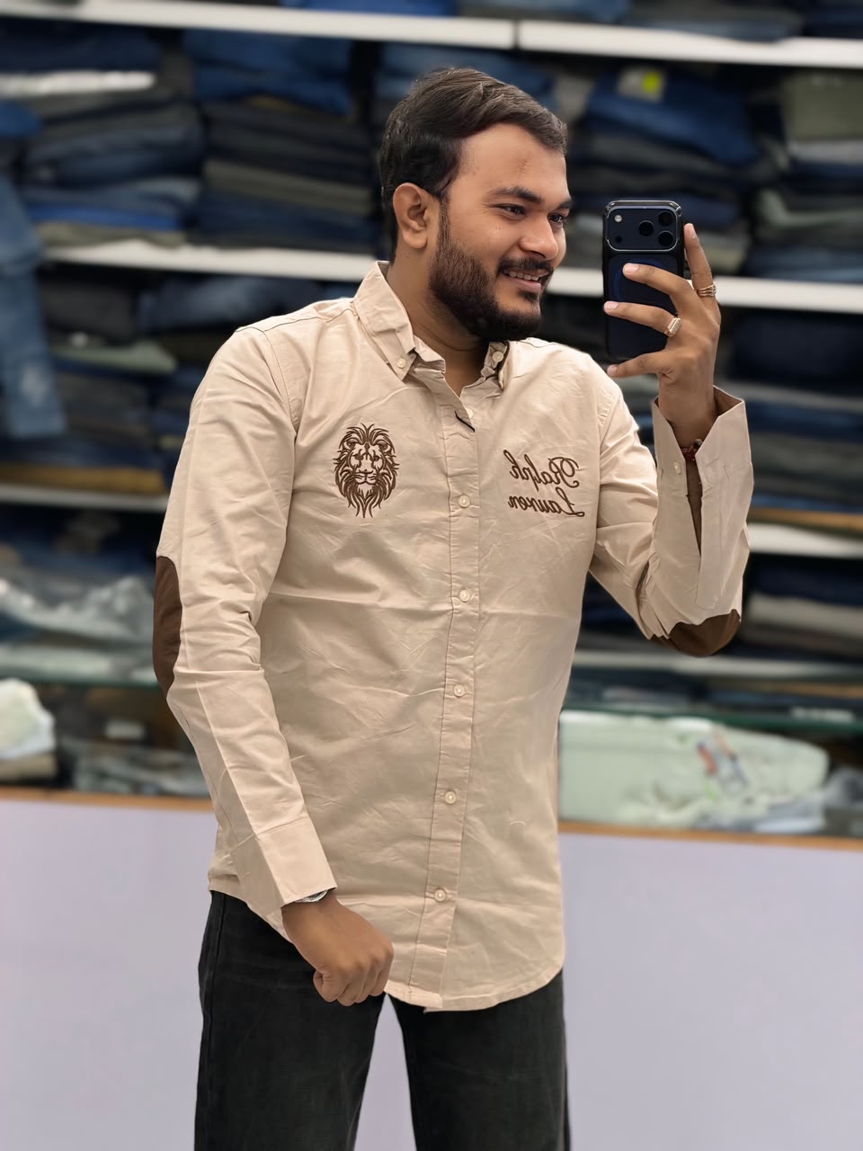ELBOW PATCH SHIRT