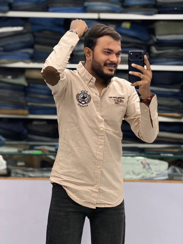 🤩ELBOW PATCH SHIRT🤩