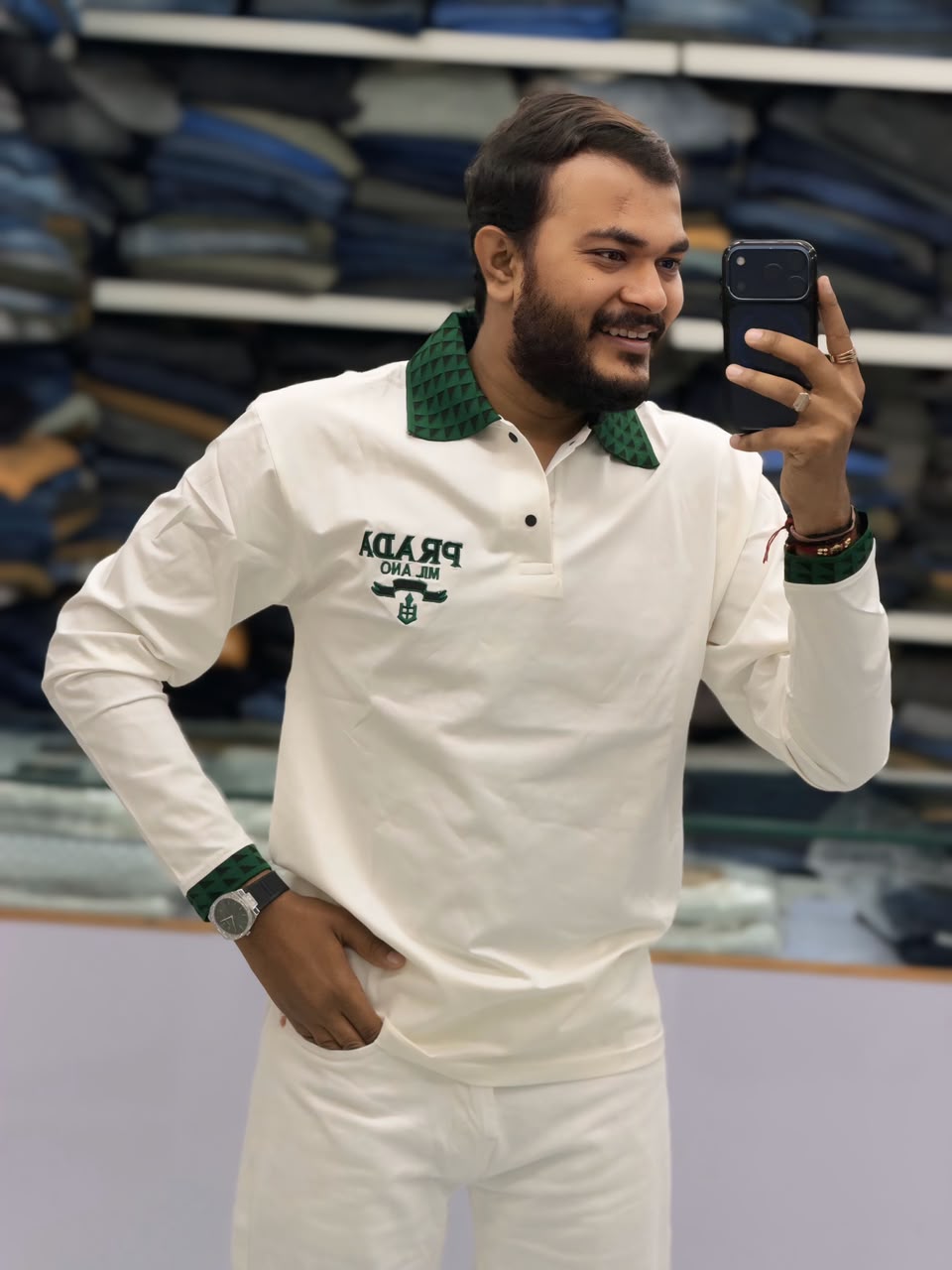 🤩PREMIUM COLLAR FULL SLEEVE T-SHIRT🤩