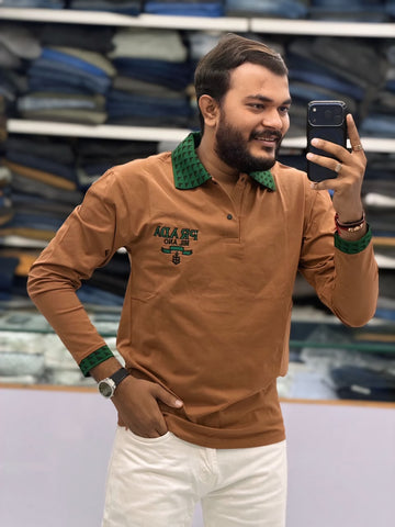 🤩PREMIUM COLLAR FULL SLEEVE T-SHIRT🤩