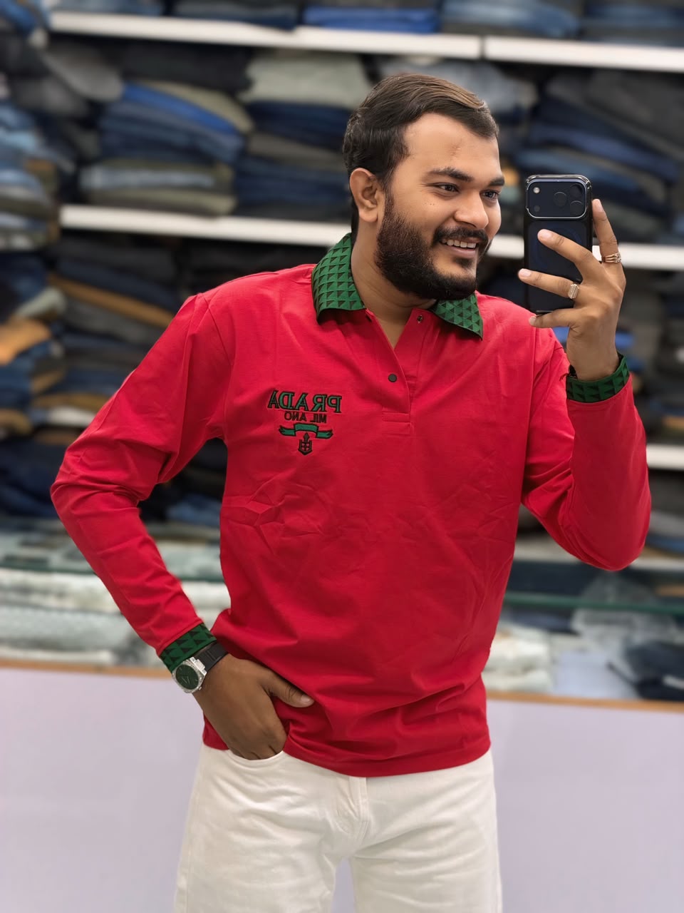 🤩PREMIUM COLLAR FULL SLEEVE T-SHIRT🤩