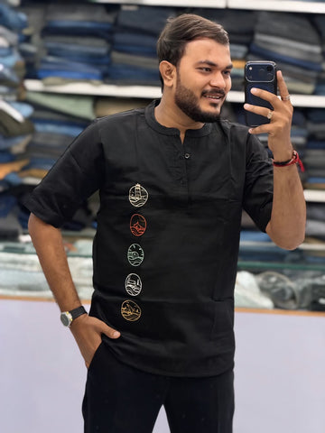 Premium Embroidered Kurta