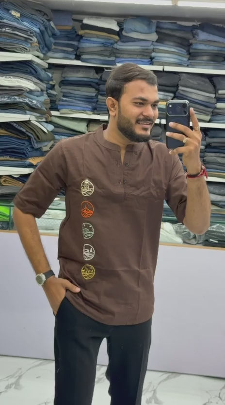 Premium Embroidered Kurta