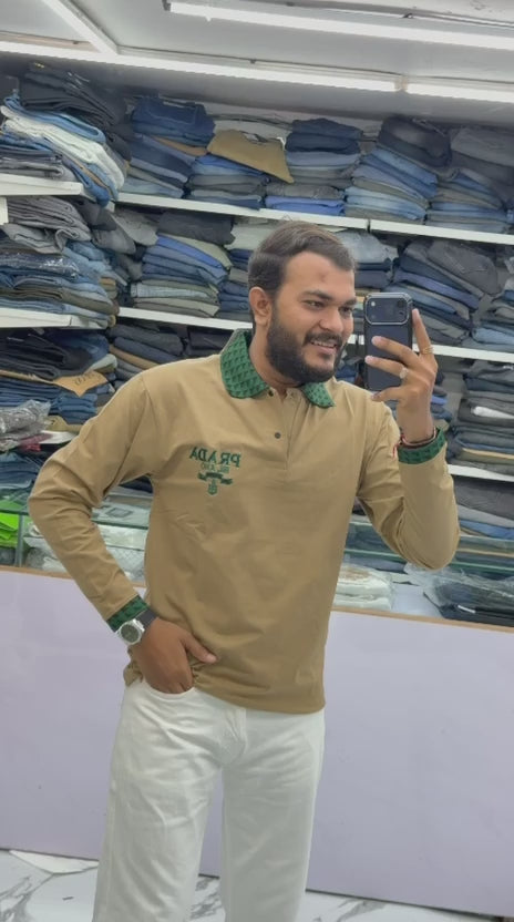 🤩PREMIUM COLLAR FULL SLEEVE T-SHIRT🤩