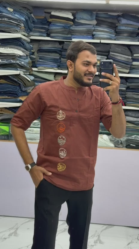 Premium Embroidered Kurta