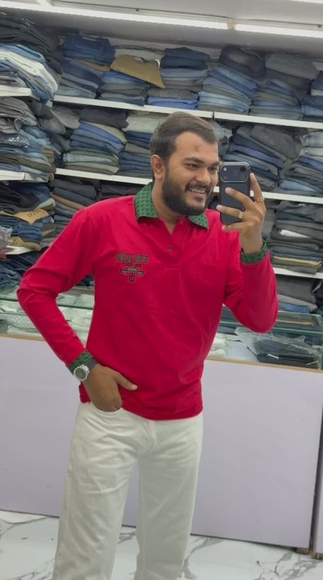 🤩PREMIUM COLLAR FULL SLEEVE T-SHIRT🤩