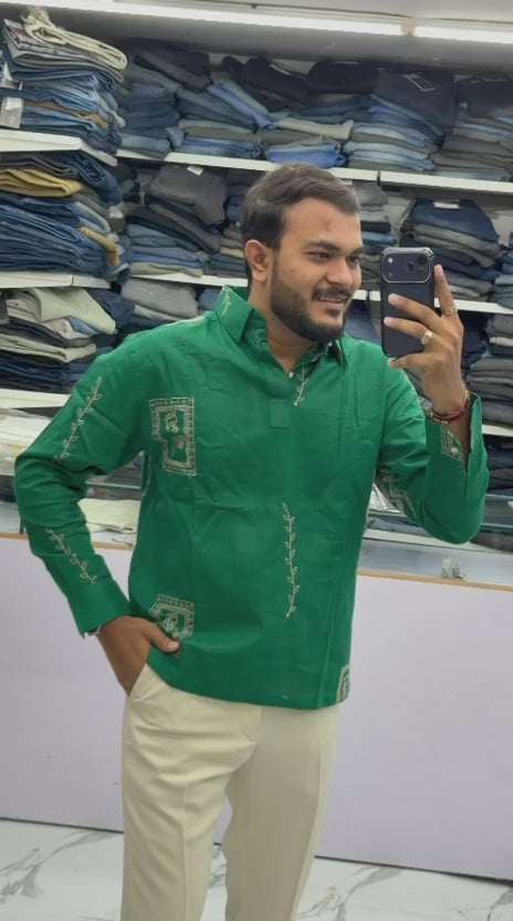 Embroidered Kurta Shirt