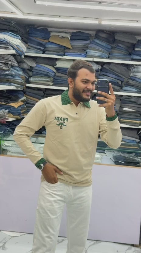 🤩PREMIUM COLLAR FULL SLEEVE T-SHIRT🤩