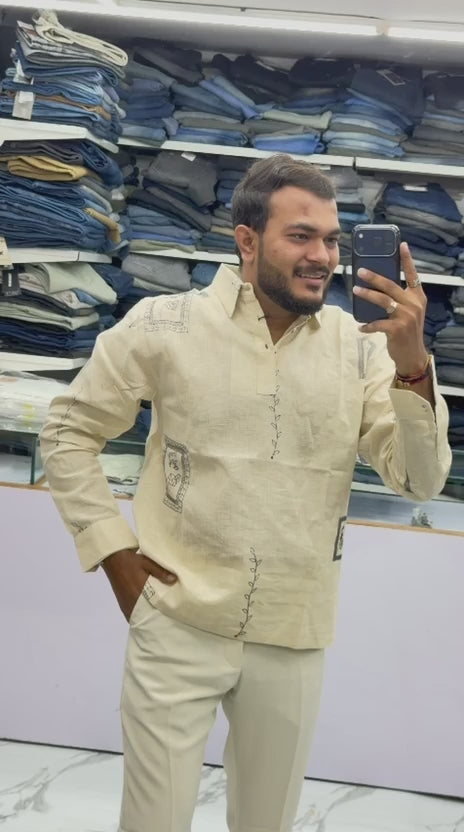 Embroidered Kurta Shirt