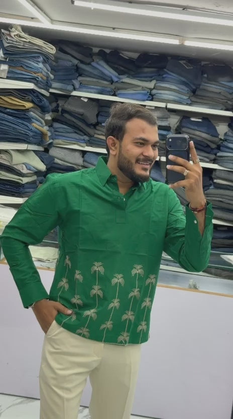 Embroidered Kurta Shirt