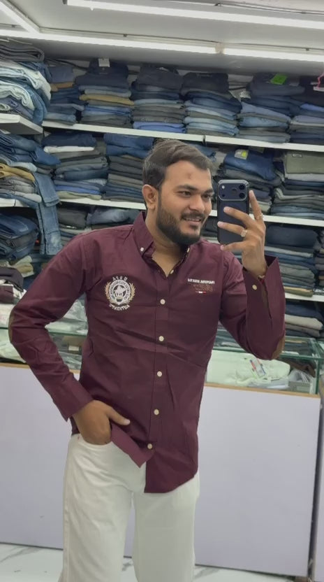 🤩ELBOW PATCH SHIRT🤩