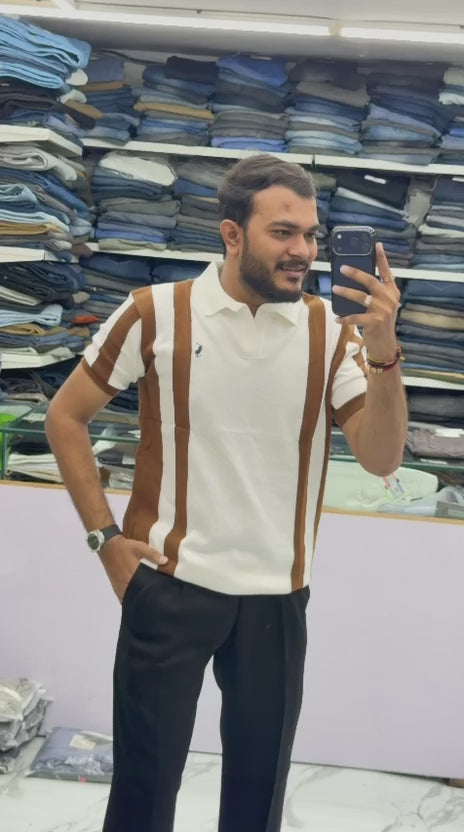 PREMIUM POLO KNITS T-SHIRT 👕✨