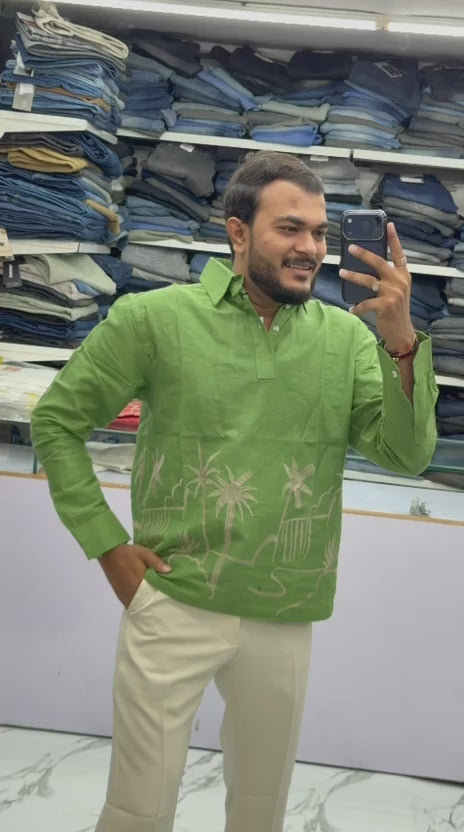 Embroidered Kurta Shirt