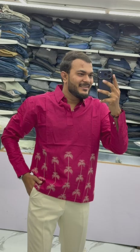 Embroidered Kurta Shirt