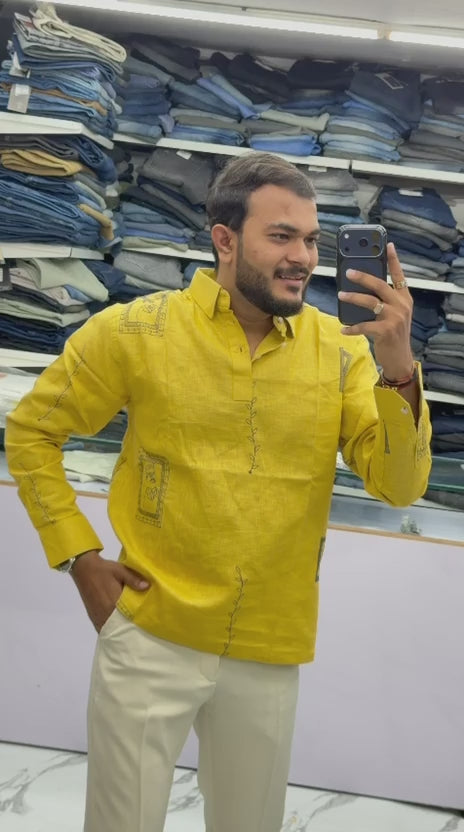 Embroidered Kurta Shirt