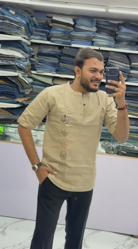 Premium Embroidered Kurta