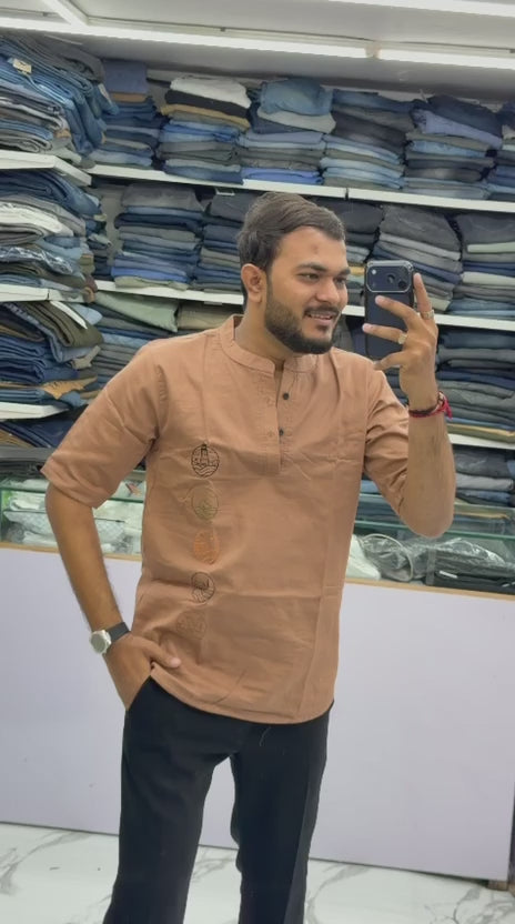 Premium Embroidered Kurta