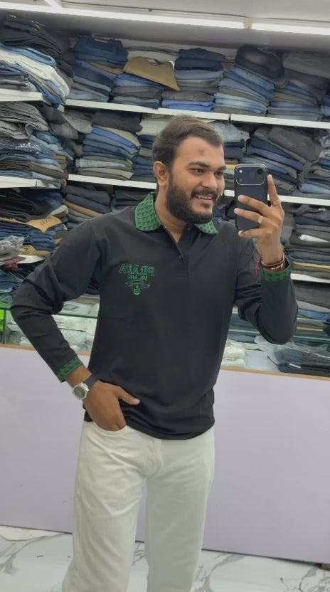 🤩PREMIUM COLLAR FULL SLEEVE T-SHIRT🤩